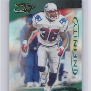 2000 Quantum Leaf Lawyer Milloy Infinity Green /100 #77 Patriots