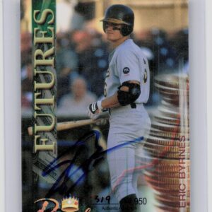 2000 Royal Rookies Futures Eric Byrnes Auto /4950 #14 A's Autographs