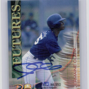 2000 Royal Rookies Futures Jermaine Clark AU SN4950 #18 Mariners Autographs