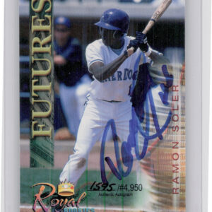 2000 Royal Rookies Futures Ramon Soler AU SN4950 #1 RiverDogs Autographs