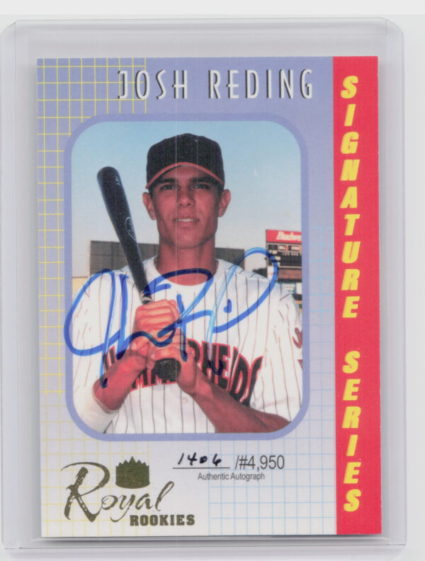 2000 Royal Rookies Josh Reding AU SN4950 #15 Expos Autographs