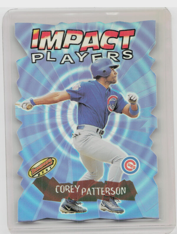 2001 Bowman's Best Corey Patterson #IP20 Cubs Impact Players