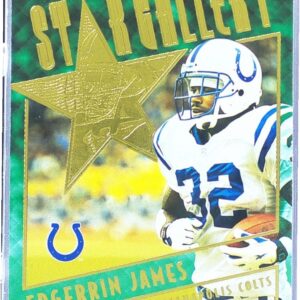 2001 Topps Gallery Edgerrin James #SG4 Colts Star Gallery