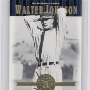 2001 Upper Deck Hall of Famers Walter Johnson #39 Senators