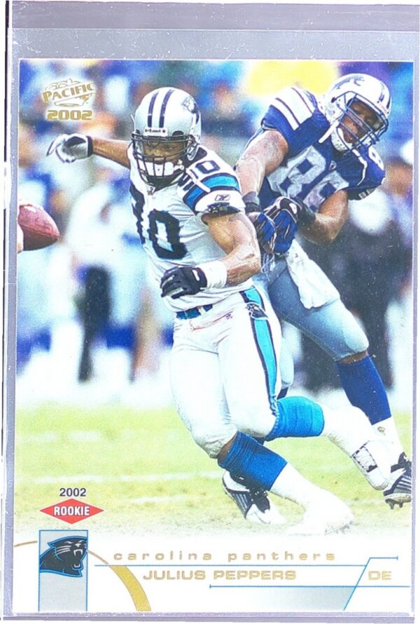 2002 Pacific Julius Peppers RC #507 Panthers