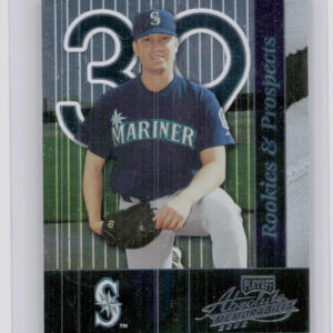 2002 Playoff Absolute Memorabilia Brian Fitzgerald RC SN1000 #198 Mariners