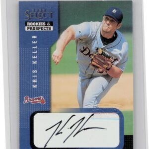 2002 Select Rookies & Prospects Kris Keller Auto #60 Braves