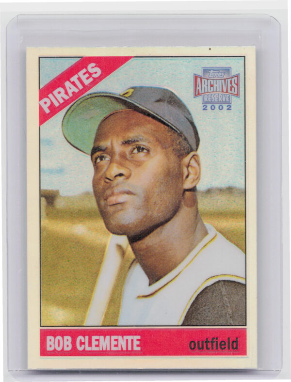 2002 Topps Archives Reserve Bob Clemente #89 Pirates