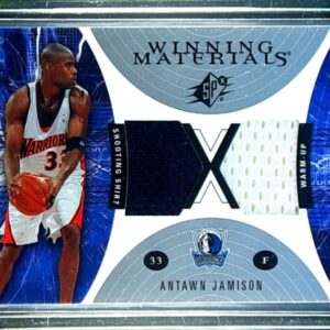2003-04 SPx Antawn Jamison JSY #WM29 Mavericks Winning Materials