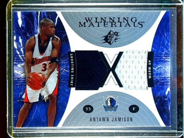 2003-04 SPx Antawn Jamison JSY #WM29 Mavericks Winning Materials