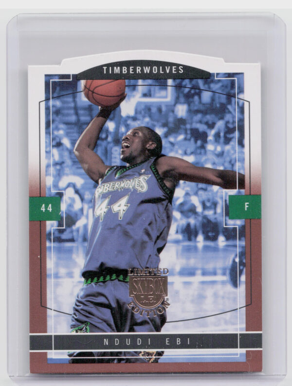 2003-04 SkyBox LE Ndudi Ebi Photographer Proofs AU SN25 #137 Timberwolves