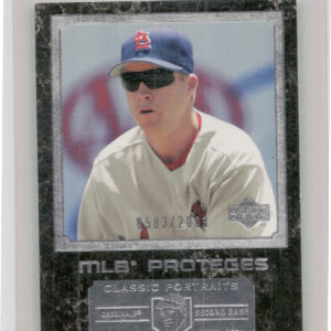 2003 Upper Deck Classic Portraits Bo Hart RC SN2003 #185 Cardinals