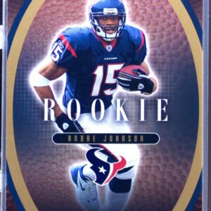 2003 Upper Deck Standing O Andre Johnson RC #24 Texans Rookies