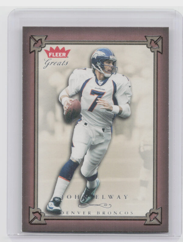 2004 Fleer Greats of the Game John Elway #20 Broncos