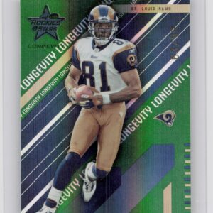 2004 Leaf Rookies & Stars Longevity Torry Holt Emerald /99 #84 Rams