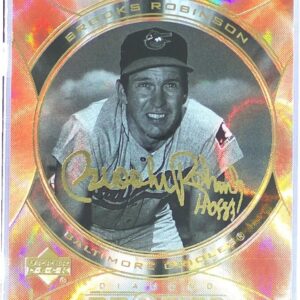 2004 Upper Deck Diamond Collection Pro Sigs Brooks Robinson #HF-5 Orioles HOFers