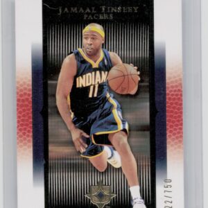 2005-06 Upper Deck Ultimate Collection Jamaal Tinsley SN750 #51 Pacers