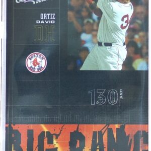 2005 Donruss Leather & Lumber David Ortiz /2000 #BB-9 Sox Big Bang