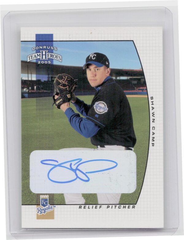 2005 Donruss Team Heroes Shawn Camp #156 Royals