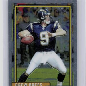 2005 Topps Chrome Drew Brees #TB37 Chargers Throwbacks