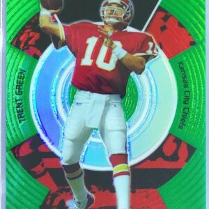 2005 Topps Finest Trent Green Green Refractors /199 #80 Chiefs
