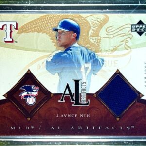 2005 UD Artifacts Laynce Nix /325 JSY #AL-LN Rangers AL/NL Artifacts