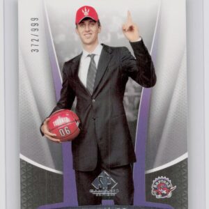 2006-07 SP Game Used Andrea Bargnani RC /999 #201 Raptors