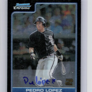 2006 Bowman Chrome Pedro Lopez AU #BC227 Sox Prospects