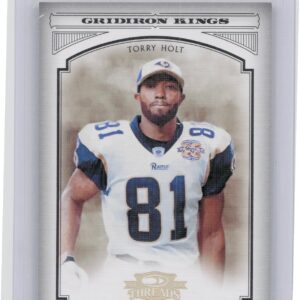 2006 Donruss Threads Torry Holt /100 #PGK-57 Rams Gold Holofoil
