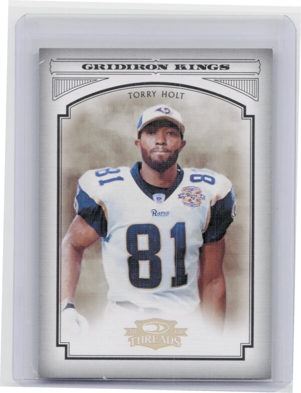 2006 Donruss Threads Torry Holt /100 #PGK-57 Rams Gold Holofoil