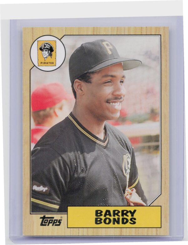 2006 Topps Barry Bonds #2 Pirates Rookie of the Week