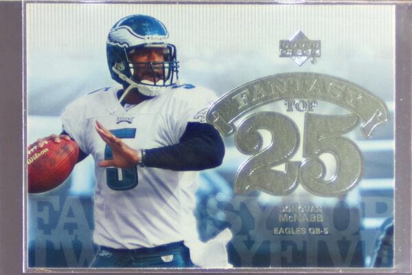 2006 Upper Deck Donovan McNabb #F25-DM Eagles Fantasy Top 25