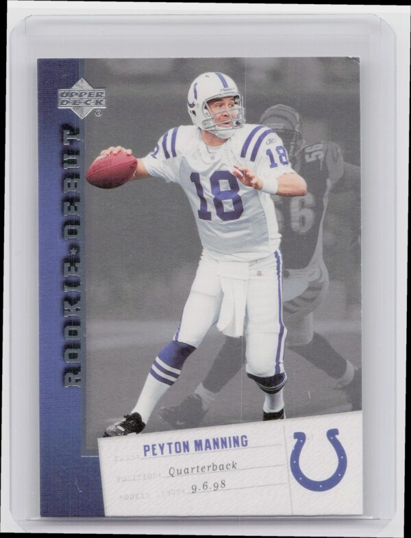 2006 Upper Deck Rookie Debut Peyton Manning #42 Colts