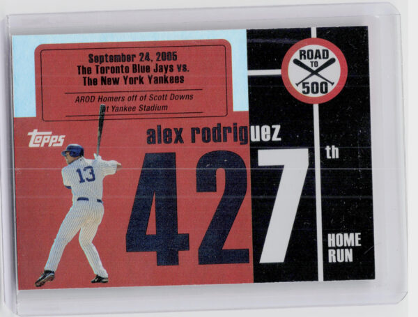 2007 Bowman Draft Picks & Prospects Alex Rodriguez #ARHR427 Yankees Alex Rodrigu