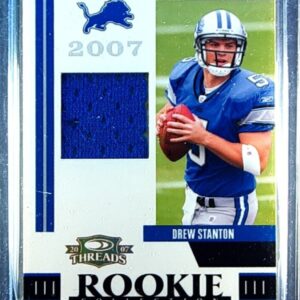 2007 Donruss Threads Drew Stanton /500 JSY #RCM-7 Lions