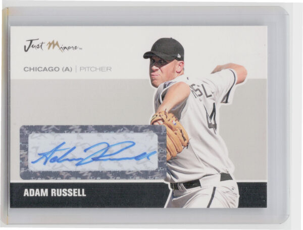 2007 Just Autographs Adam Russell AU #JA-41 Sox Signatures