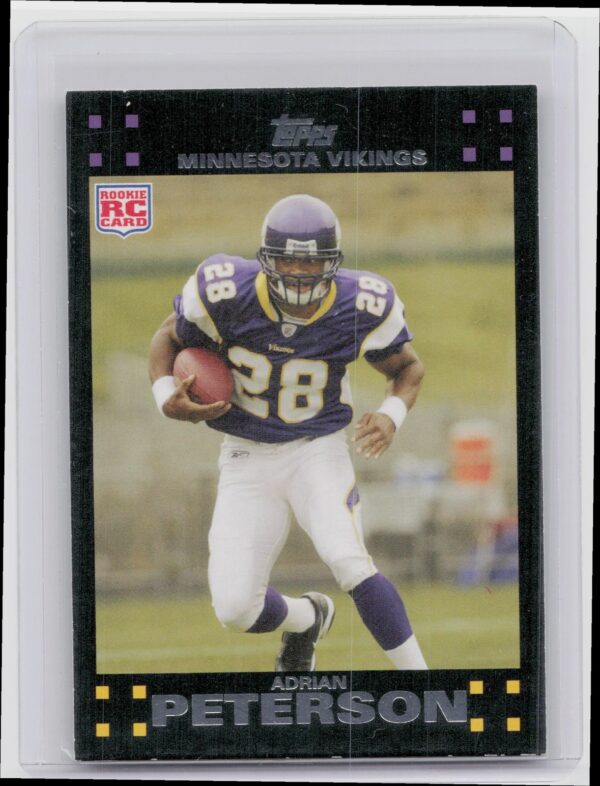 2007 Topps Adrian Peterson Rookie RC #301 Vikings