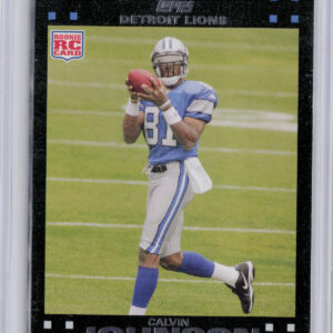 2007 Topps Calvin Johnson RC #320 Lions
