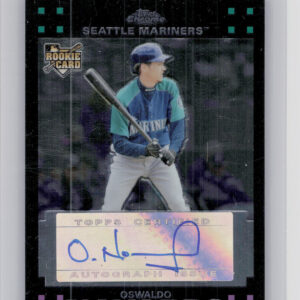 2007 Topps Chrome Oswaldo Navarro #363 Mariners