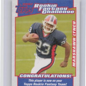 2007 Topps Marshawn Lynch #3 Bills Rookie Fantasy Challenge