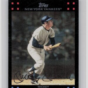 2007 Topps Mickey Mantle #7 Yankees