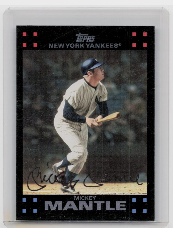 2007 Topps Mickey Mantle #7 Yankees