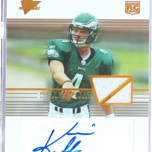 2007 Topps Performance Kevin Kolb Auto /50 JSY RC #102 Eagles Rookie Autographed