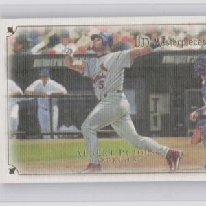 2007 Upper Deck Masterpieces Albert Pujols #38 Cardinals