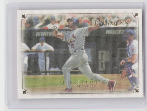 2007 Upper Deck Masterpieces Albert Pujols #38 Cardinals