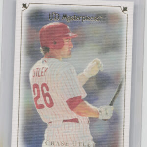 2007 Upper Deck Masterpieces Chase Utley #33 Phillies