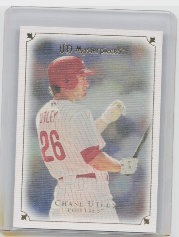 2007 Upper Deck Masterpieces Chase Utley #33 Phillies
