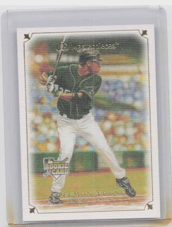 2007 Upper Deck Masterpieces Delmon Young #51 Rays