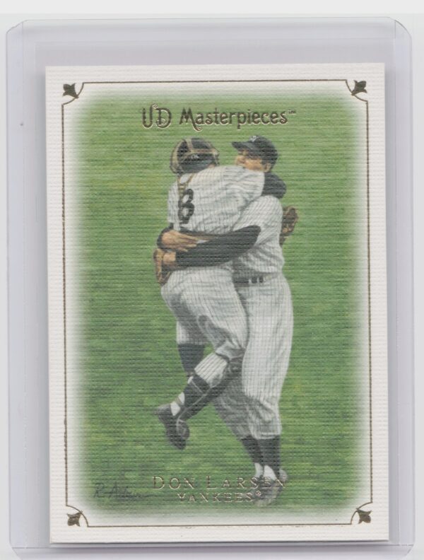 2007 Upper Deck Masterpieces Don Larsen #7 Yankees