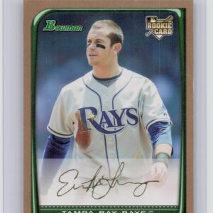 2008 Bowman Draft Picks & Prospects Evan Longoria Gold #BDP27 Rays